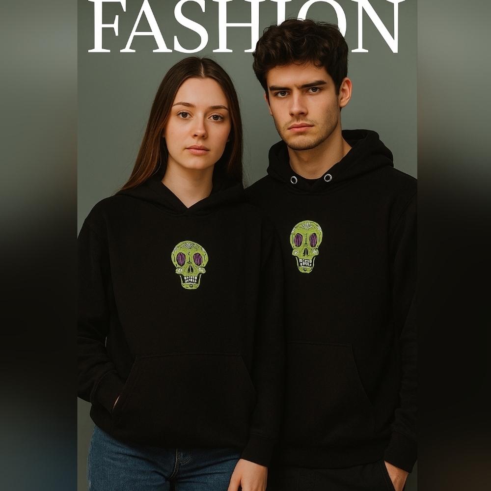 OFF the MUSCLE  Slime Season Black Hoodie  Sz Mens Small /Women Sz M-L EUC
